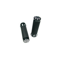  Argyle Grips Black Raw Cut 1" Throttle By Wire 