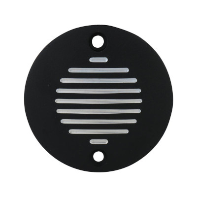  Stanza Point Cover 2-hole, vertical Black Cut 