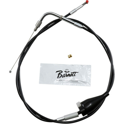 IDLE/CRUISE CONTROL CABLE TRADITIONAL BLACK OVERSIZE +6" (152MM)