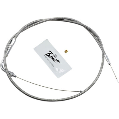 THROTTLE CABLE STAINLESS STEEL OVERSIZE +6"(152MM)
