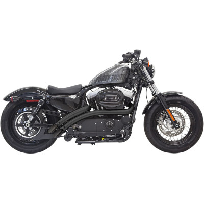 Echappement Bassani Radial Sweeper - Harley Davidson Sportster à partir de 2014 - Noir