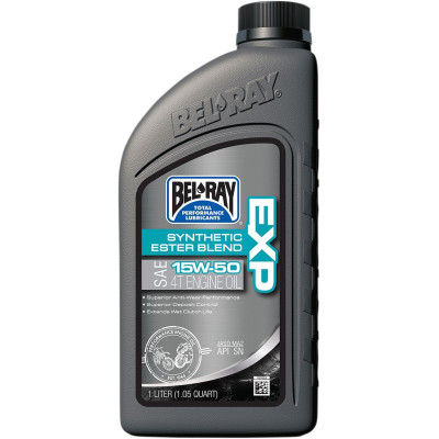 EXP SEMI-SYNTHETIC ESTER BLEND 4-STROKE ENGINE OIL 15W-50 1 LITER