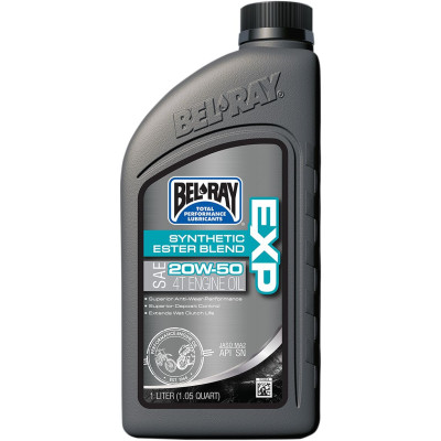 EXP SEMI-SYNTHETIC ESTER BLEND 4-STROKE ENGINE OIL 20W-50 1 LITER