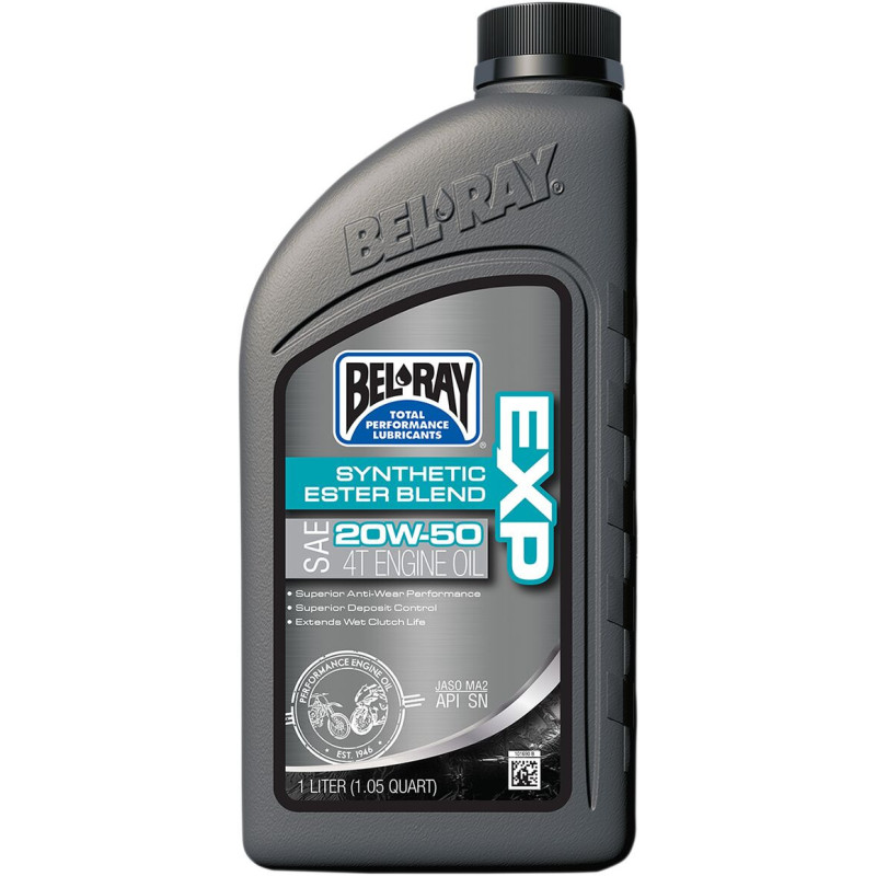 EXP SEMI-SYNTHETIC ESTER BLEND 4-STROKE ENGINE OIL 20W-50 1 LITER