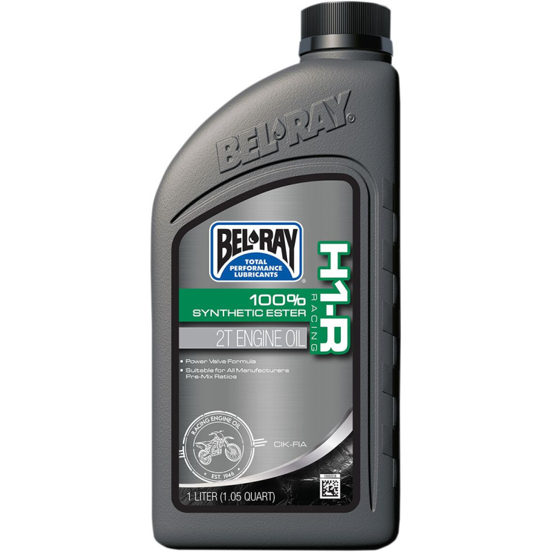 H1-R RACING SYNTHETIC ESTER 2T ENGINE OIL 1 LITER