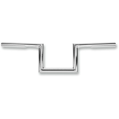 Guidon Biltwell Zed - Diamètre 1" - Hauteur 5" - Chromé