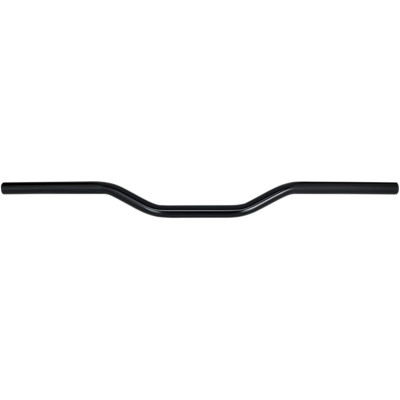 Guidon Biltwell Tracker - Hauteur 2-1/4" - Diamètre 1" - Noir