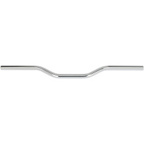 Guidon Biltwell Tracker - Diamètre 1" - Pour accélérateur à cables - Chromé