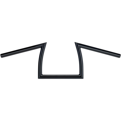 Guidon Biltwell Keystone XL - Diamètre 1" - Hauteur 8,5" - Pour accélérateur à cables - Noir