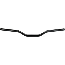 Guidon Biltwell Tracker Mid - Diamètre 1" - Hauteur 3" - Pour accélérateur à cables - Noir