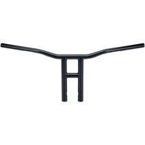 Guidon Biltwell Tyson XL - Diamètre 1" - Hauteur 12" - Harley Davidson avec accélérateur à câbles - Noir