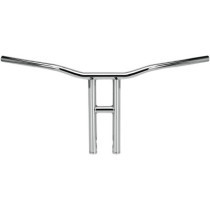 Guidon Biltwell Tyson XL - Diamètre 1" - Hauteur 14" - Pour accélérateur à câbles - Chromé