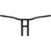 Guidon Biltwell Tyson XL - Diamètre 1" - Hauteur 12" - Pour accélérateur électronique - Noir