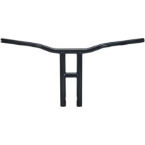 Guidon Biltwell Tyson XL - Diamètre 1" - Hauteur 14" - Pour accélérateur électronique - Noir
