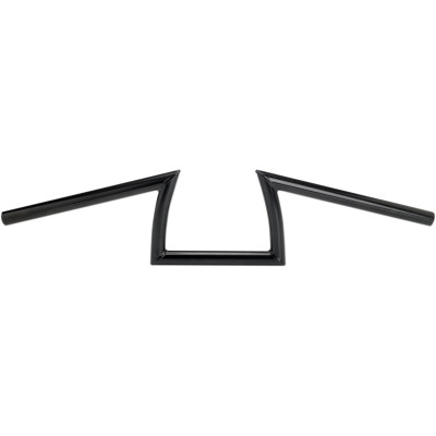 Guidon Biltwell Keystone - Diamètre 1" - Hauteur 5" - Pour accélérateur à cables - Noir