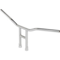 Guidon BILTWELL TYSON XL - Hauteur 12" - Diamètre 1" - Chromé