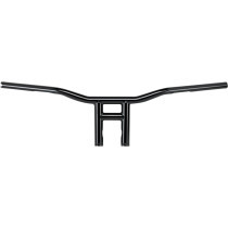 Guidon Biltwell Tyson XL Pullback - 8" - Diamètre 1" - Pour accélérateur électronique - Noir