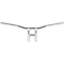 Guidon Biltwell Tyson XL Pullback - 8" - Diamètre 1" - Pour accélérateur électronique - Chromé