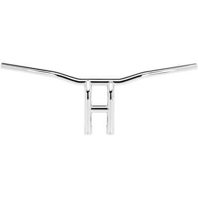Guidon Biltwell Tyson XL Pullback - 10" - Diamètre 1" - Pour accélérateur à câbles - Chromé