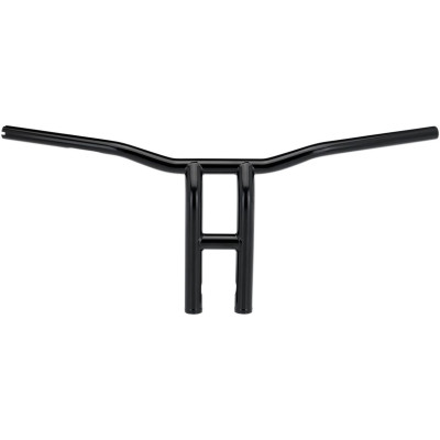 Guidon Biltwell Tyson XL Pullback - 12" - Diamètre 1" - Pour accélérateur électronique et cables - Noir
