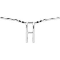 Guidon Biltwell Tyson XL Pullback - 12" - Diamètre 1" - Pour accélérateur électronique - Chromé