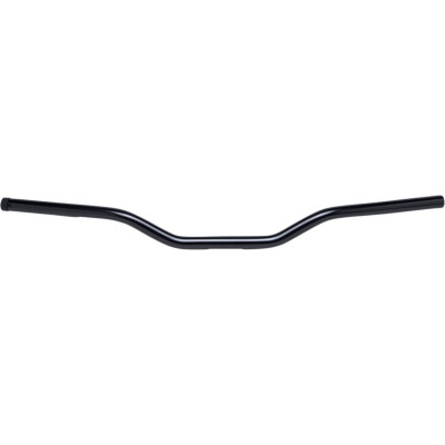 Guidon Biltwell Tracker - Diamètre 1" - Hauteur 1-3/4" - Pré percé - Pour accélérateur électronique - Noir