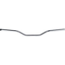 Guidon Biltwell Tracker - Diamètre 1" - Hauteur 1-3/4" - Pré percé - Pour accélérateur électronique - Chromé
