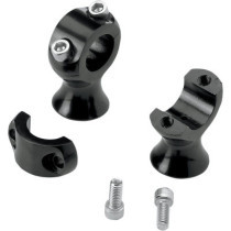 Risers de guidon Biltwell Slimline - Hauteur 1-3/4" - Diamètre 1" - Noir
