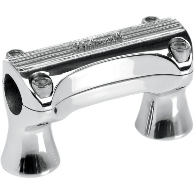 Riser de guidon Biltwell Thunder - Hauteur 2" - Chromé