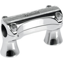 Riser de guidon Biltwell Thunder - Hauteur 2" - Chromé
