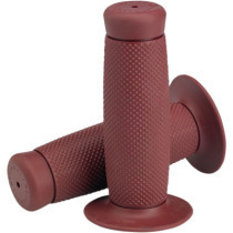 Poignées Biltwell renegade - Diamètre 1" - Rouge OxBlood
