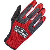GLOVES ANZA RED/BLK SM