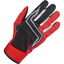 GLOVES BAJA RED/BLK XS