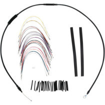 Kit de câbles pour Ape Hanger en 13" - Harley Davidson Electra Glide, Street Glide de 2008 à 2013 avec ABS - Noir