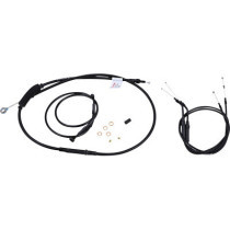 CABLE KIT 10" BLACK VINYL STAINLESS T-BAR W/O ABS