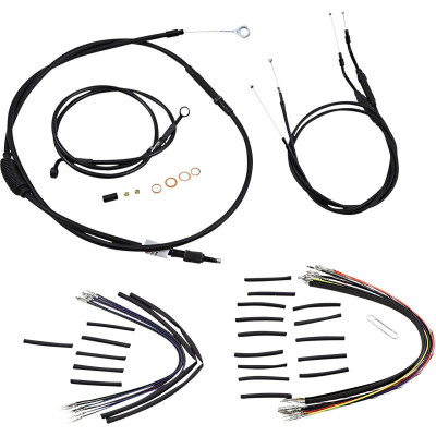 CABLE KIT T-BAR 10" NON-ABS BLACK