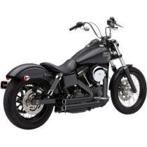 Ligne d'echappement Speedster 909 - Harley Davidson Dyna de 2012 à 2017 - Noir