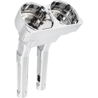 Risers Arlen Ness Method - Hauteur 10" - Road Glide à partir de 2015 - Chromé