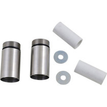 Extensions de tubes de fourche de 49 mm - + 3" - Harley Davidson Dyna à partir de 2006 et Touring à partir de 2014 - Chromé