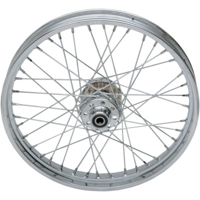 FRONT WHEEL 21X2.15 SINGLE-DISC CHROME