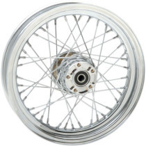 Roue Arrière - 16" x 3" - 40 Rayons - Harley Davidson Softail Heritage de 2000 à 2006 - Chromé