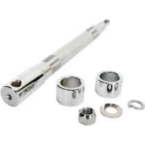 Kit axe roue avant - L 34,29cm - Harley Davidson Touring de 2000 à 2007 - chromé