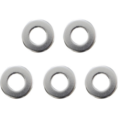 Washer - Axle - Chrome - 5 pack