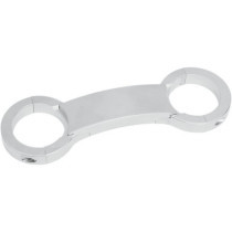Rigidificateur de fourche - tubes de 4,9cm 1,93" - Harley Davidson Dyna de 2006 à 2017 - chromé