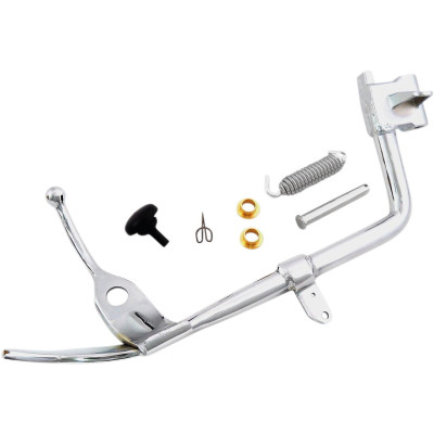 Kit béquille latérale complet - taille origine - Harley Davidson Softail de 2007 à 2017 - chromé