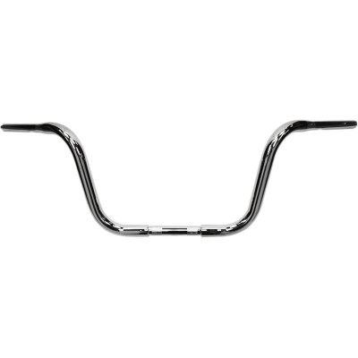 CHROME 1 1/4" BUFFALO 10" APE HANGER TOURING BARS