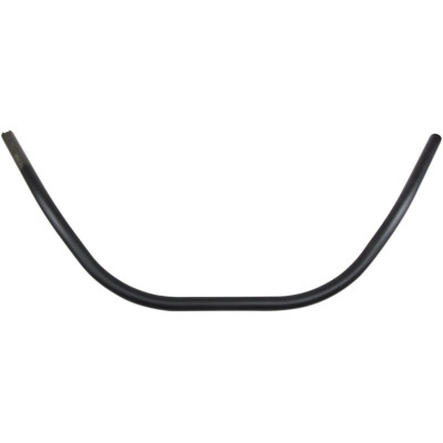 Guidon Beach Bar 1" - h 11,5cm 4-1/2" - retour 29cm 11-1/2" - l 89cm 35" - Harley Davidson - noir