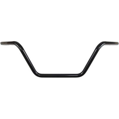 HANDLEBAR 1" MEDIUM BUCKHORN BLACK TBW