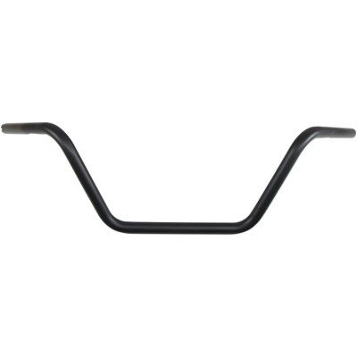 HANDLEBAR 1" MEDIUM BUCKHORN FLAT BLACK TBW