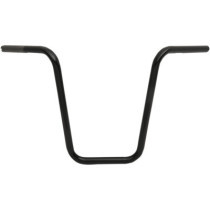 Guidon Narrow Ape Hanger 1" - h 40,5cm 16" - retour 16cm 6-1/4" - l 73cm 28-3/4" - Harley Davidson - noir brillant